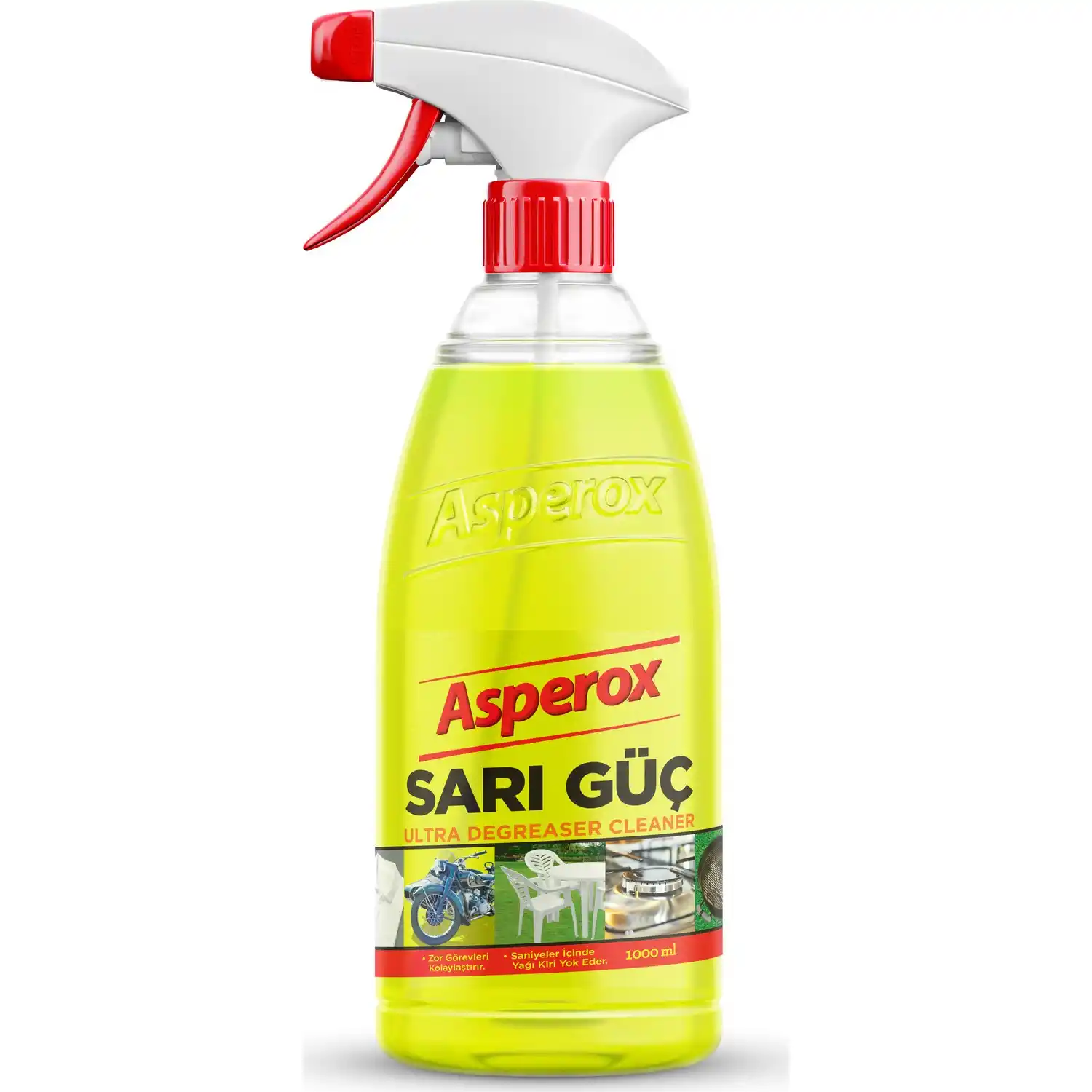 اسپری پاک کننده چندمنظوره آسپروکس زرد Asperox